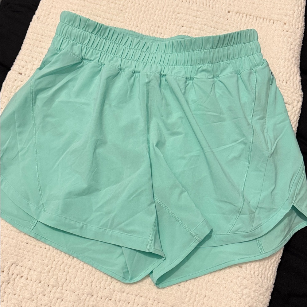 Lululemon Athletica Aqua mint Shorts